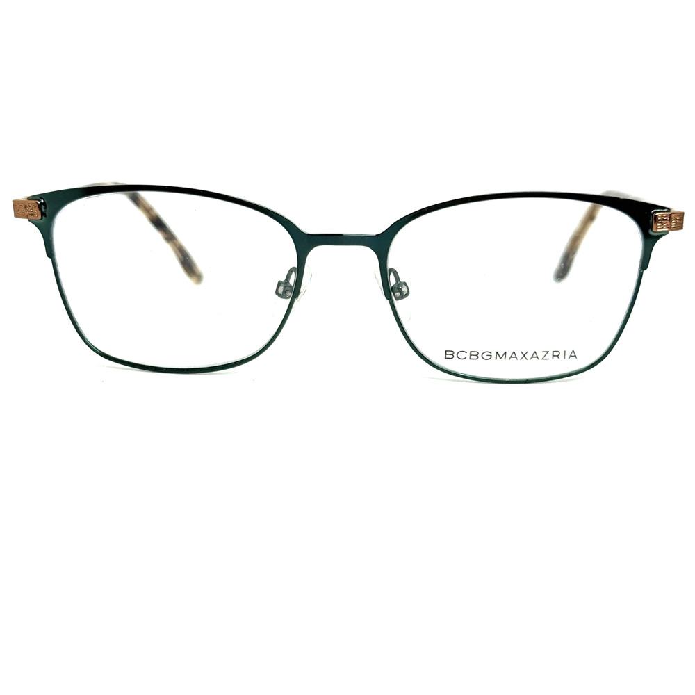 BCBGMAXAZRIA Annalise Green Eyeglasses Frame 52-17-135mm B39mm H20779